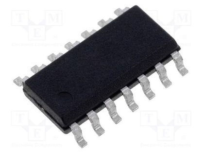 IC: digital; NAND; Ch: 3; IN: 3; SMD; SO14; 4.5÷5.5VDC; HCT TEXAS INSTRUMENTS CD74HCT10M