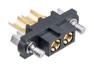 CONNECTOR, RCPT, 2POS, 1ROW, 4MM