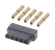 CONNECTOR, RCPT, 5POS, 1ROW, 2MM