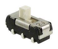 SLIDE SWITCH, DPDT, 0.2A, 12VDC, SMD