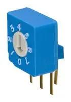 ROTARY CODE SW, 8P, OCTAL COMP, 0.1A/5V