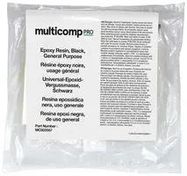 EPOXY RESIN, PACKET, BLACK, 250G