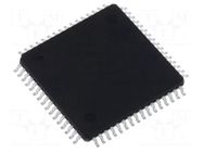 IC: AVR microcontroller; TQFP64; Ext.inter: 47; Cmp: 4; ATXMEGA MICROCHIP TECHNOLOGY