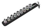 SOCKET SET W/ HF, 3/8" DRIVE, 10PCS