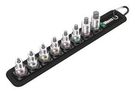 HEX BIT SOCKET SET, 3/8IN DRIVE, 10PC