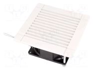 Fan: AC; axial; 230VAC; 80x80x38mm; 24m3/h; 30dBA; ball; IP54 Alfa Electric