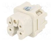 Connector: HDC; contact insert; female; GWconnect; PIN: 5; 10A; 400V MOLEX