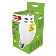 LED Bulb Filament G95 / E27 / 7.8 W (75 W) / 1055 lm / Neutral White, EMOS