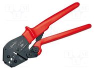 Tool: for crimping; RG58,RG59,RG62,RG71; 250mm KNIPEX