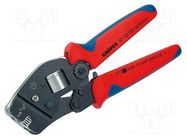 Tool: for crimping; insulated solder sleeves; 0.08÷10mm2; 190mm KNIPEX