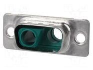 Connector: Special D-Sub; PIN: 2(2+0); plug; male/female; straight CONEC