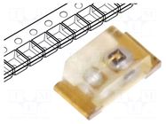 LED; orange; SMD; 0603; 50÷160mcd; 2.1÷2.5VDC; 1.6x0.8x0.65mm; 120° KINGBRIGHT ELECTRONIC