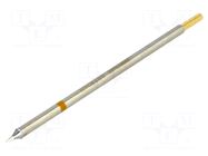 Tip; conical; 0.4mm; 350÷398°C; for soldering station THERMALTRONICS