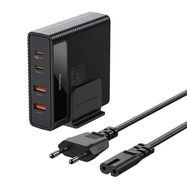 Charging station GaN 100W  Mcdodo CH-1802, 2x USB-C, 2x USB-A (black), Mcdodo