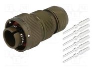 Connector: military; plug; male; PIN: 6; size 14S; aluminium alloy AMPHENOL AIR