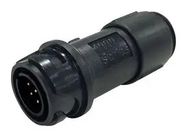 CIRCULAR CONNECTOR, PLUG, 2POS, CRIMP