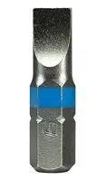 SLOTTED DRIVER BIT, 5MM X 25MM, STEEL