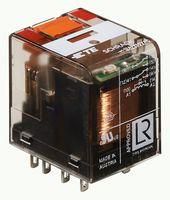 POWER RELAY, DPDT, 12A, 240VAC, SOCKET