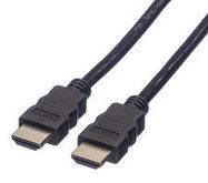 CABLE, HDMI A PLUG-PLUG, BLACK, 10M