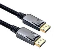 CABLE, DP PLUG-PLUG, BLACK, 1.5M