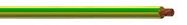 HOOK-UP WIRE, 9AWG, GREEN/YELLOW, 10M
