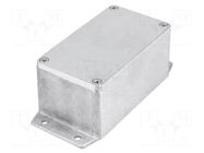 Enclosure: multipurpose; X: 65mm; Y: 115mm; Z: 55mm; aluminium; IP67 GAINTA