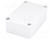 Enclosure: multipurpose; X: 64mm; Y: 98mm; Z: 34mm; aluminium; IP67 GAINTA
