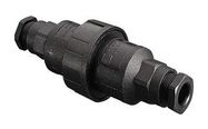 CABLE JOINT, 8MM, CAT6A, BLACK