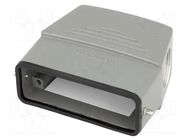 Enclosure for connectors: HDC; size 16A; for cable; for latch MOLEX