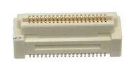 CONNECTOR, STACKING, RCPT, 100POS, 2ROW