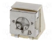 Potentiometer: mounting; single turn,vertical; 500Ω; 250mW; SMD BOURNS