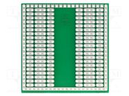 Board: universal; single sided,prototyping; W: 54.61mm; L: 57.78mm ROTH ELEKTRONIK GMBH