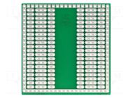 Board: universal; single sided,prototyping; W: 54.61mm; L: 57.78mm ROTH ELEKTRONIK GMBH