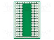 Board: universal; single sided,prototyping; W: 39.37mm; L: 57.78mm ROTH ELEKTRONIK GMBH