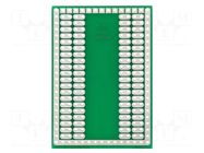 Board: universal; single sided,prototyping; W: 39.37mm; L: 57.78mm ROTH ELEKTRONIK GMBH