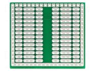Board: universal; single sided,prototyping; W: 42.54mm; L: 46.99mm ROTH ELEKTRONIK GMBH