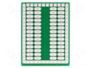 Board: universal; single sided,prototyping; W: 31.75mm; L: 42.54mm ROTH ELEKTRONIK GMBH