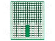 Board: universal; single sided,prototyping; W: 46.99mm; L: 55.24mm ROTH ELEKTRONIK GMBH