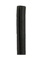 SPLIT CORRUGATED LOOM, PE, 19.47MM, BLK