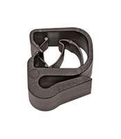 CABLE CLAMP, NYLON 6.6, 9MM, BLACK