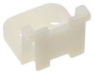 CABLE TIE MOUNT, 9.9MM, NYLON 6.6, NAT