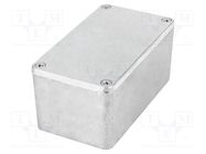 Enclosure: multipurpose; X: 65mm; Y: 115mm; Z: 55mm; aluminium; IP67 