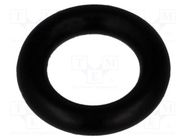 O-ring gasket; NBR rubber; Thk: 1.9mm; Øint: 5.8mm; black FIX&FASTEN