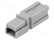 Connector: wire-wire; plug; hermaphrodite; 15/30A; PIN: 1; grey ENCITECH