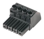 TERMINAL BLOCK, PLUGGABLE, 6POS, 8AWG