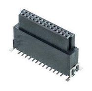 CONNECTOR, RCPT, 26POS, 2ROW, 1.27MM