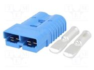 Connector: wire-wire; plug; hermaphrodite; PIN: 2; for cable; blue ENCITECH