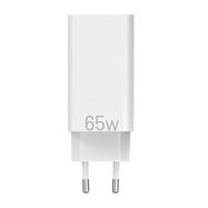 Wall charger GaN 2xUSB-C+ USB-A Vention FAAW0-EU 2.4A PD 65W/30W/30W white, Vention