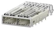CAGE ASSEMBLY, 1X2, ZQSFP+ I/O CONN