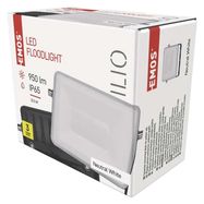LED Floodlight ILIO, 10.5W, black, neutral white, EMOS